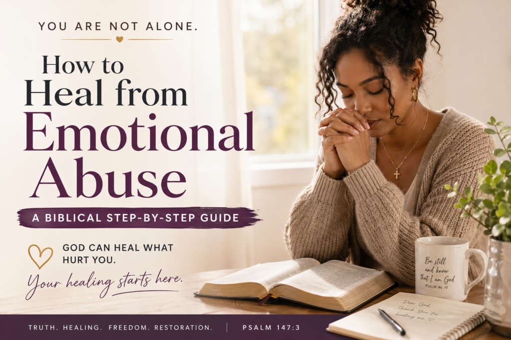 How to Heal from Emotional Abuse: A Biblical Step-by-Step Guide